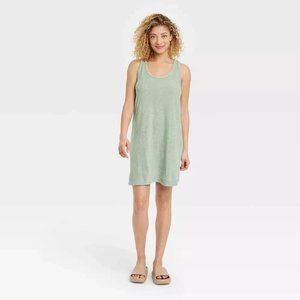green lace dress nordstrom Vibrant Terry cloth dress peace symbols – La Piña kw main image 0